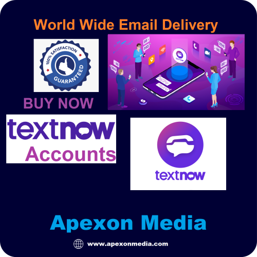 Buy 5 TextNow Accounts