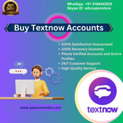 Buy Custom Area Code TextNow Number (Accounts)