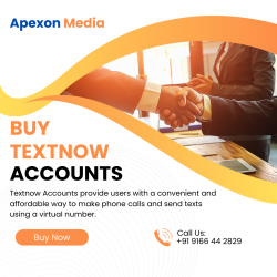 Buy 20 x Textnow Accounts (USA Virtual Number)