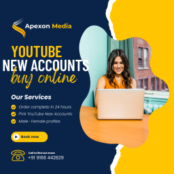 Buy New YouTube channels accounts