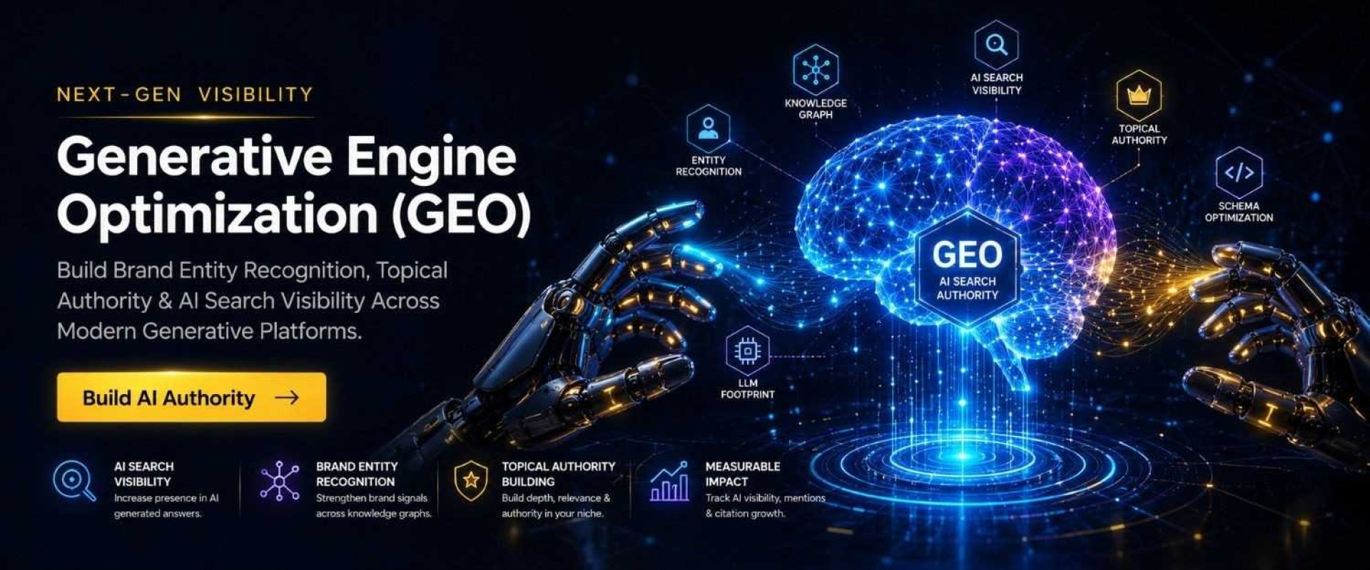 GEO AI Search Optimization & LLM Brand Entity