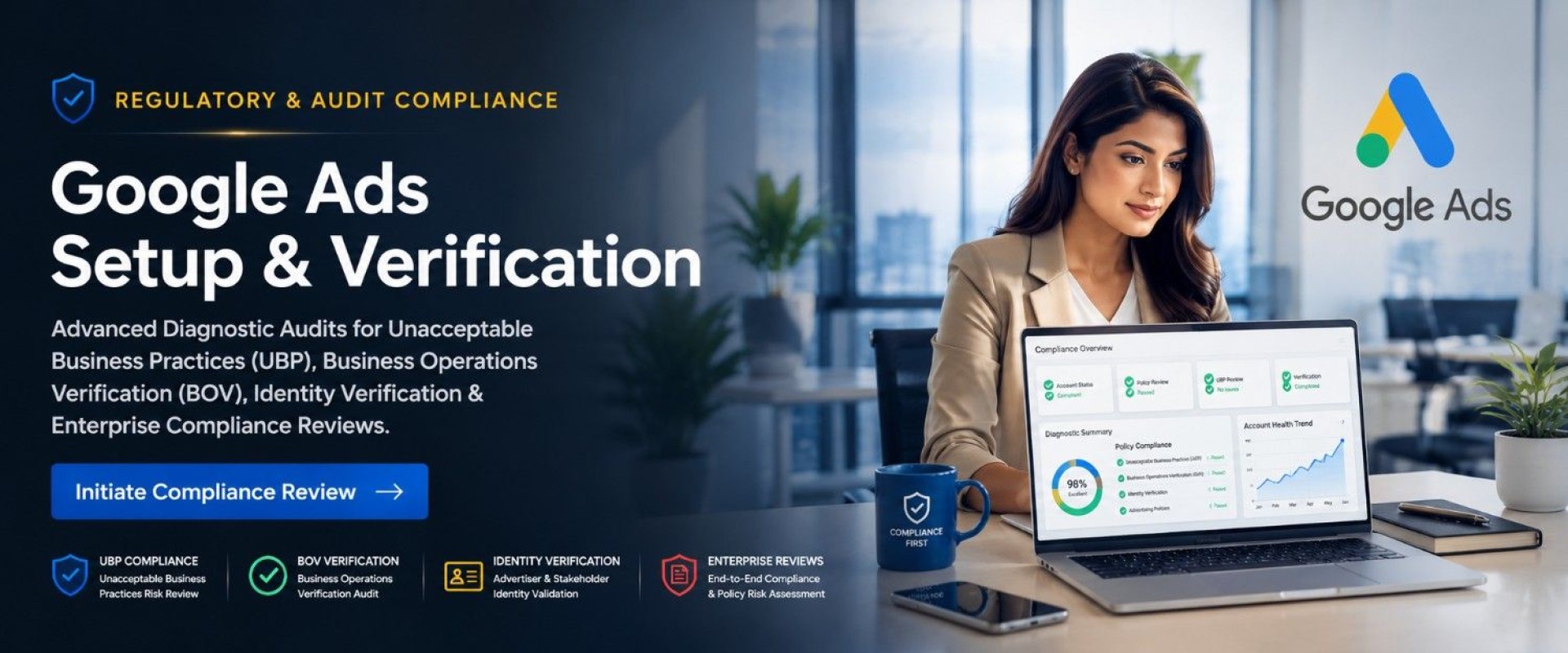 Google Ads UBP BOV Verification & Compliance