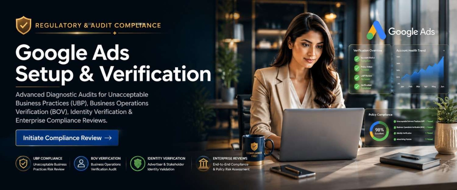 Google Ads UBP BOV Verification & Compliance