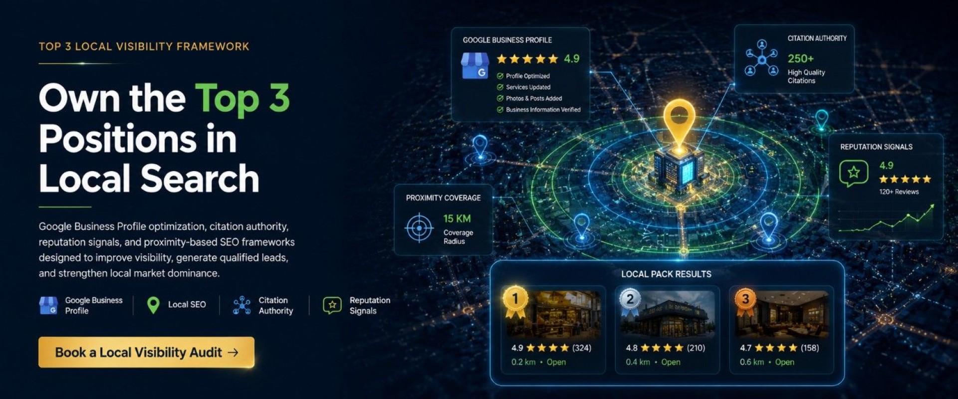Local SEO GMB Proximity & Maps Optimization