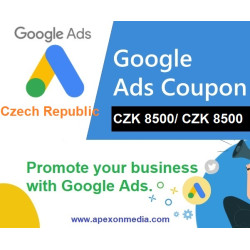 CZK 8500 Google Ads Coupon Czech Republic