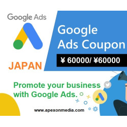 ¥60000 JPN Google Ads Coupon Japan