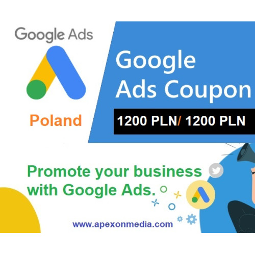 1200 PLN Google Ads coupon Poland