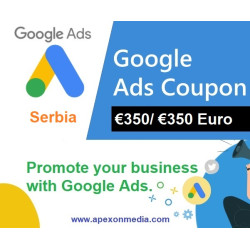€350 Euro Google Ads coupon Serbia