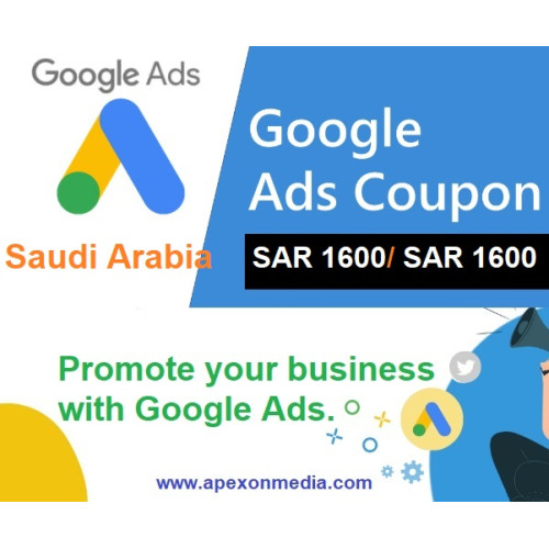 1300 SAR Google Ads Coupon Saudi Arabia