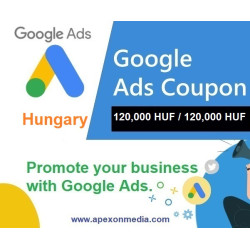 HUF 120,000 Google Ads coupon Hungary