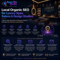 Local Organic SEO for Luxury Spas, Salons & Design Studios