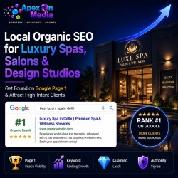 SEO for Luxury Spas, Salons & Design Studios