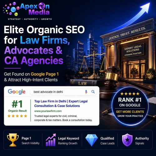 SEO for Law Firms, Advocates & CA Agencies