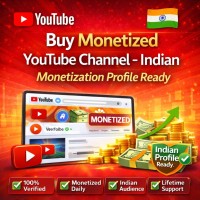 Buy Monetized YouTube Channel – Indian Monetization Profile Ready