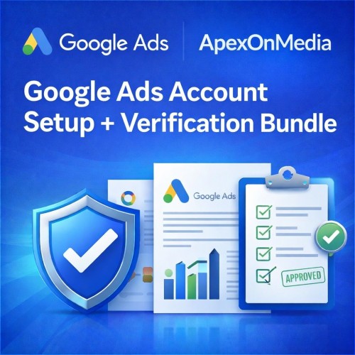 Google Ads Account Setup + Verification Bundle Google Ads Account Setup + Verification Bundle