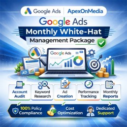 Google Ads Monthly White-Hat Management Package
