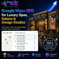 Google Maps SEO for Luxury Spas, Salons & Design Studios