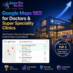 Google Maps SEO for Doctors & Super Speciality Clinics