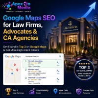 Google Maps SEO for Law Firms, Advocates & CA Agencies